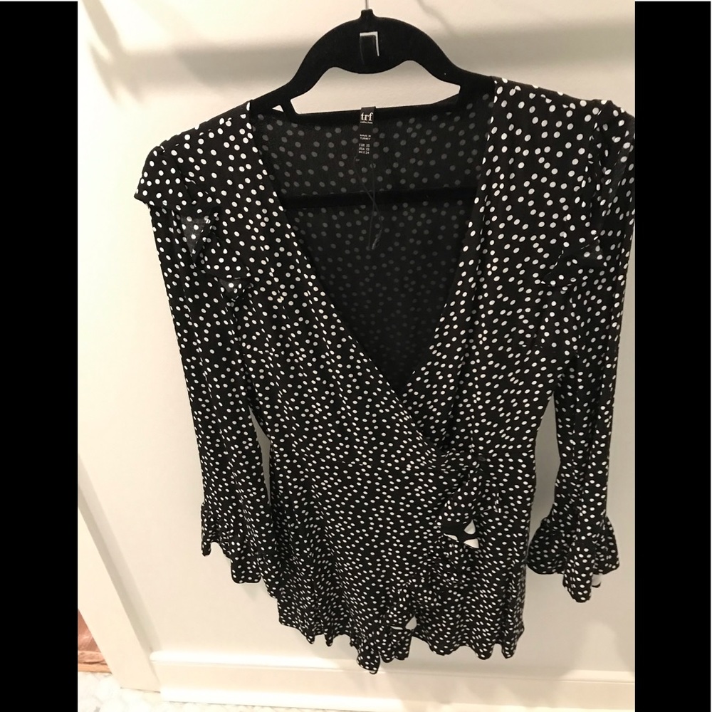 Zara TRF Wrap Dress , xs